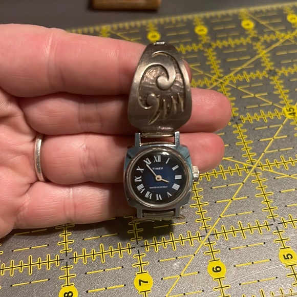 Accessories - Sterling Silver Native American Southwest Watchband